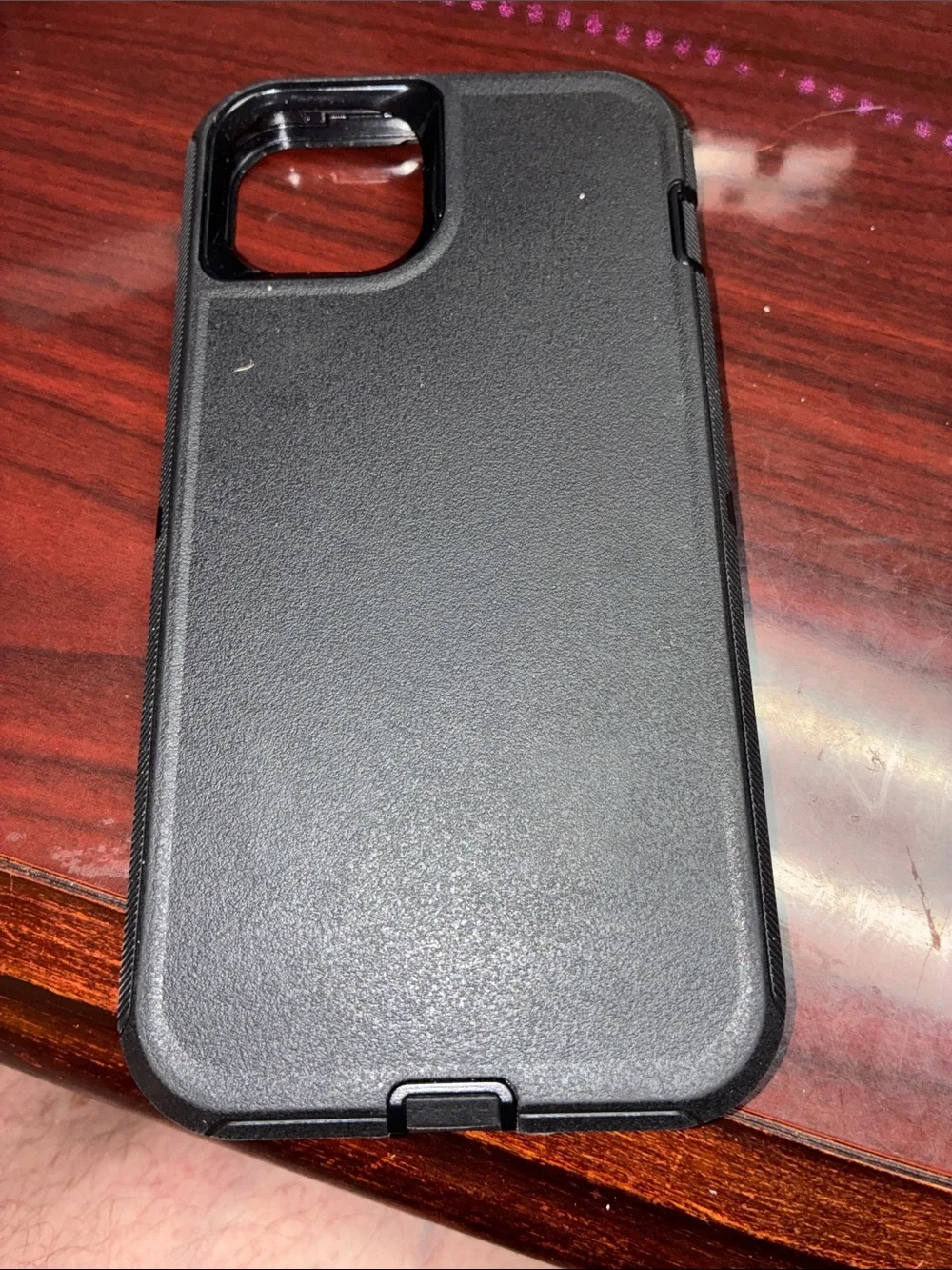 Black iPhone Case Compatible with 14 or 15 Plus